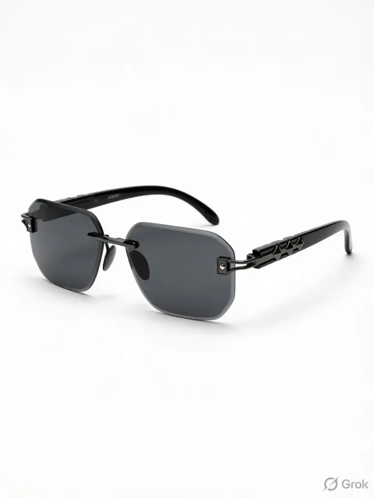 Genz Unisex Sunglasses Green Shade